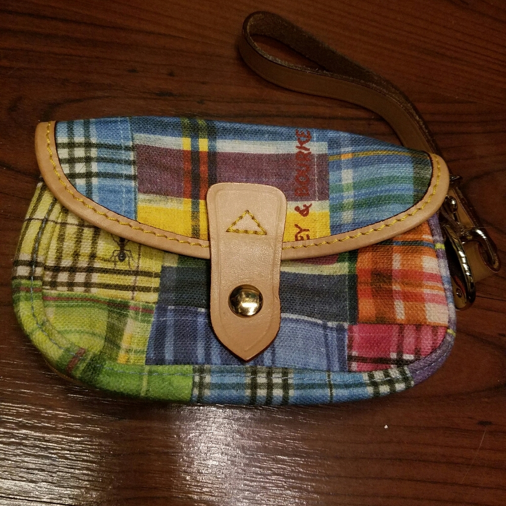 Picnic Ants Madras Dooney and Bourke wristlet